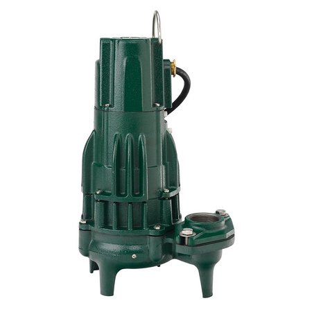 ZOELLER Waste-Mate 2 in. 1/2 HP High Head Submersible Sewage Pump 292-0002